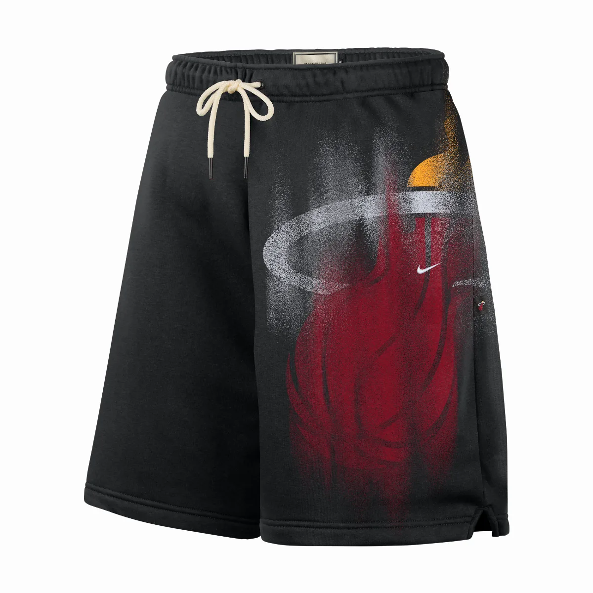 Miami Heat Standard Issue Fleece Basketball Shorts by Nike