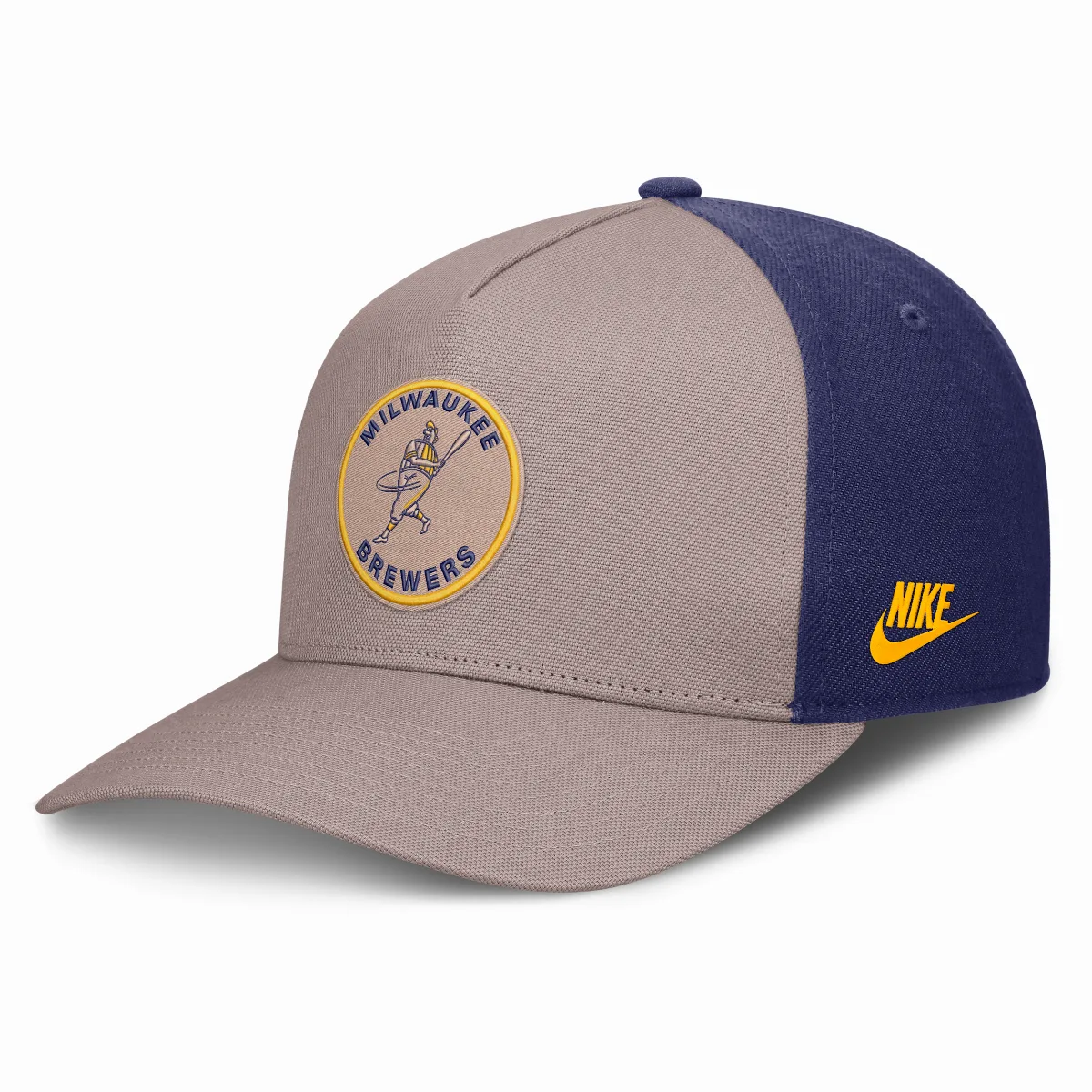 Milwaukee Brewers Cooperstown Rise MLB A-Frame Adjustable Hat by Nike
