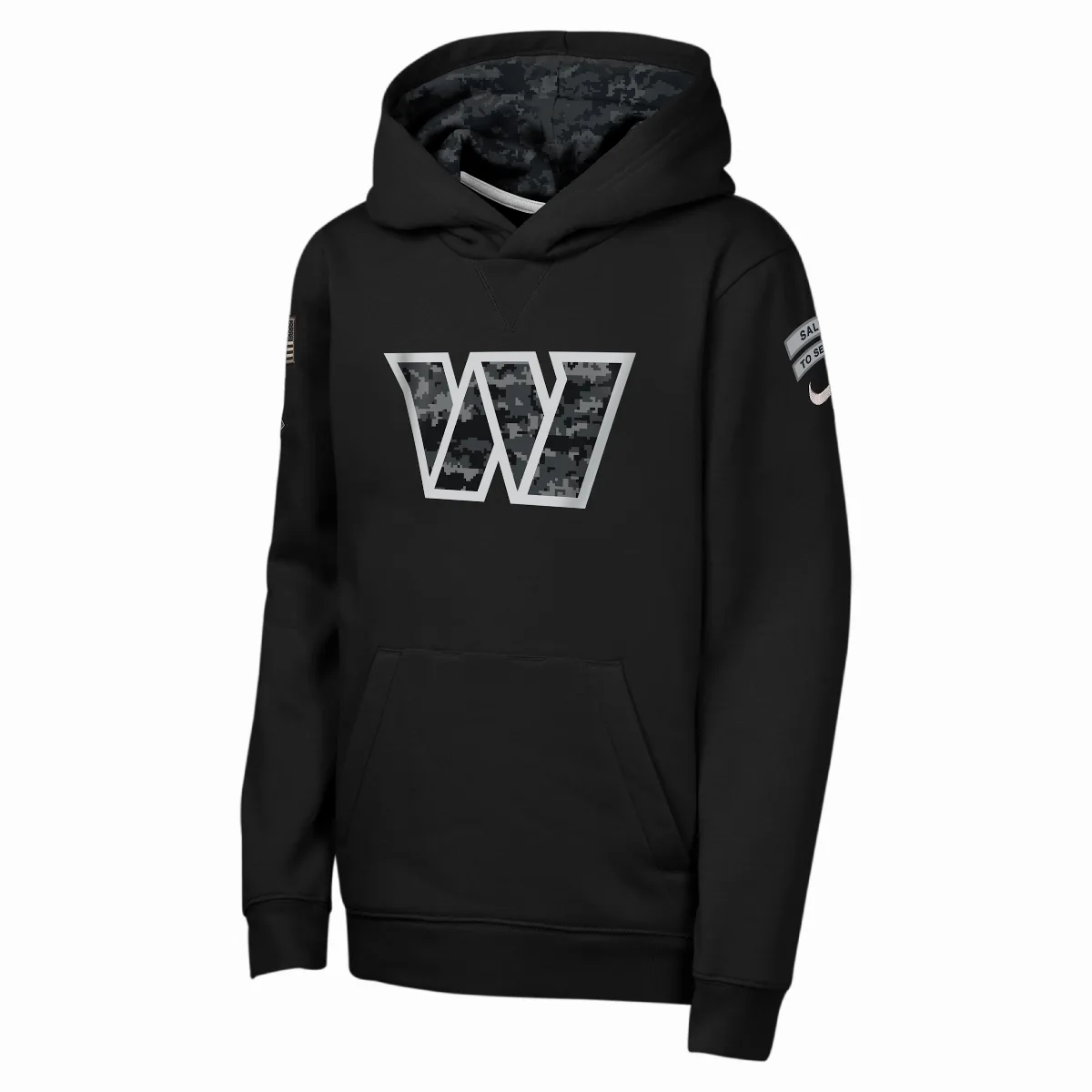 Washington Commanders Salute to Service Sideline Club NFL Pullover Hoodie by Nike