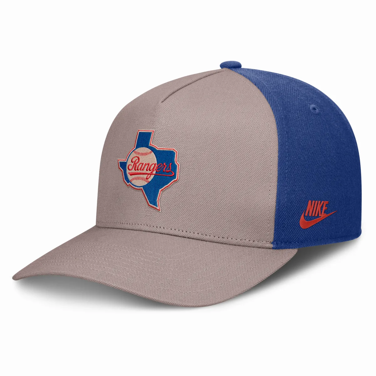 Texas Rangers Cooperstown Rise MLB A-Frame Adjustable Hat by Nike