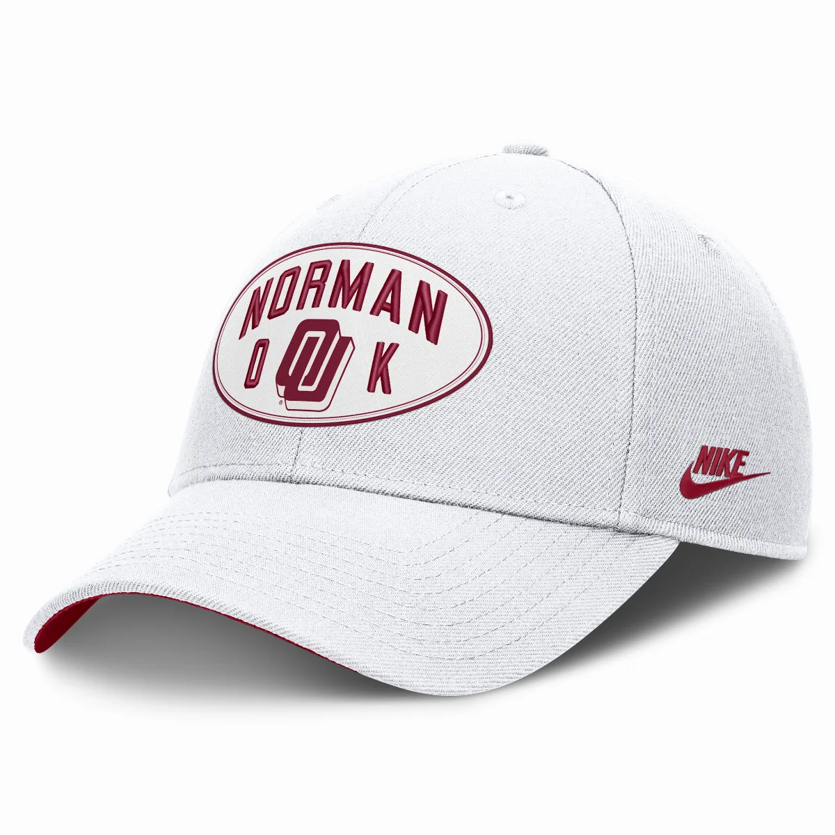 Oklahoma Legacy Letter & Location Rise Dri-FIT College A-Frame Adjustable Hat by Nike