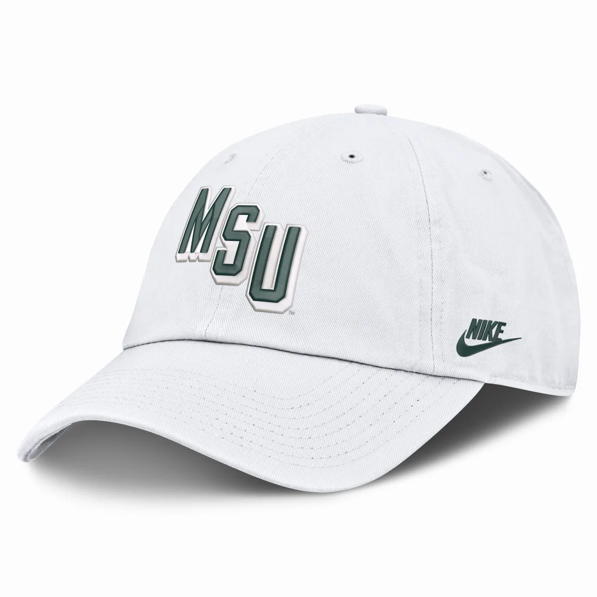 Michigan State Natural Club College Adjustable Hat by Nike