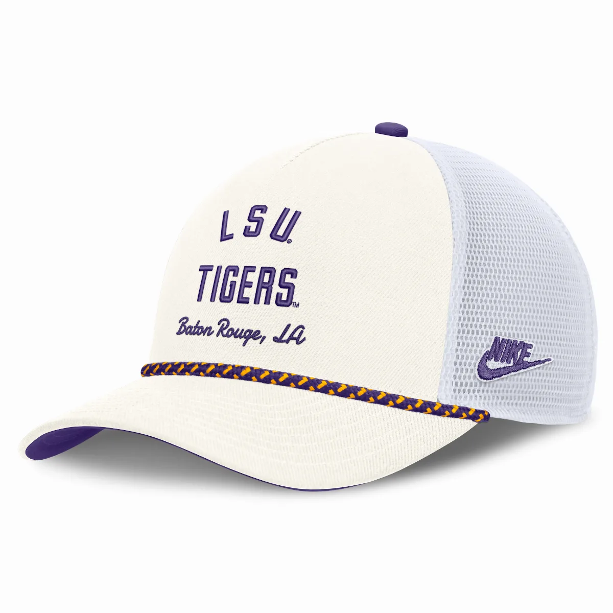 LSU Denim College Trucker Adjustable Hat