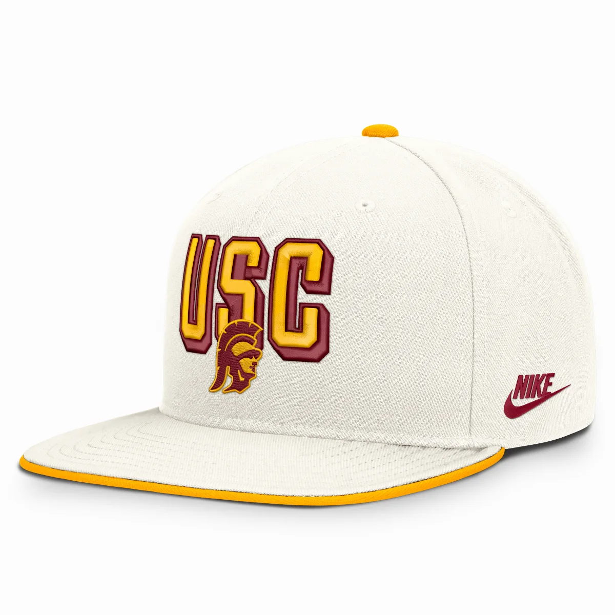 USC Legacy Letter & Mascot Pro Dri-FIT College Adjustable Hat