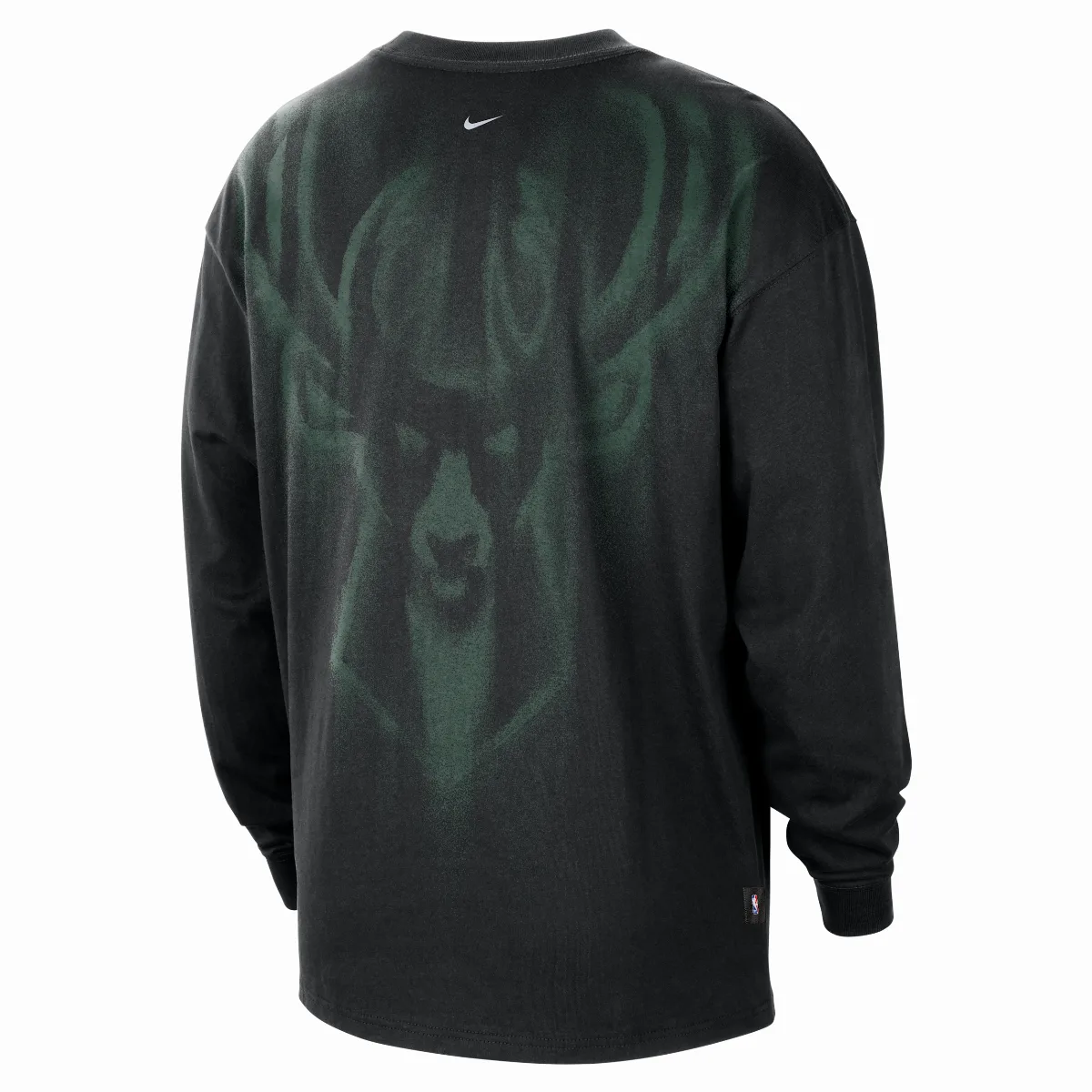 Milwaukee Bucks Standard Issue Basketball Long-Sleeve Top by Nike