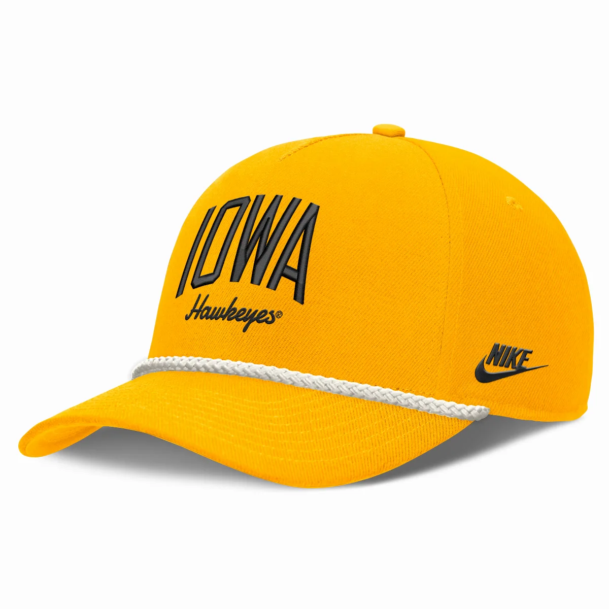 Iowa Legacy Letter Rise Dri-FIT College A-Frame Adjustable Hat by Nike