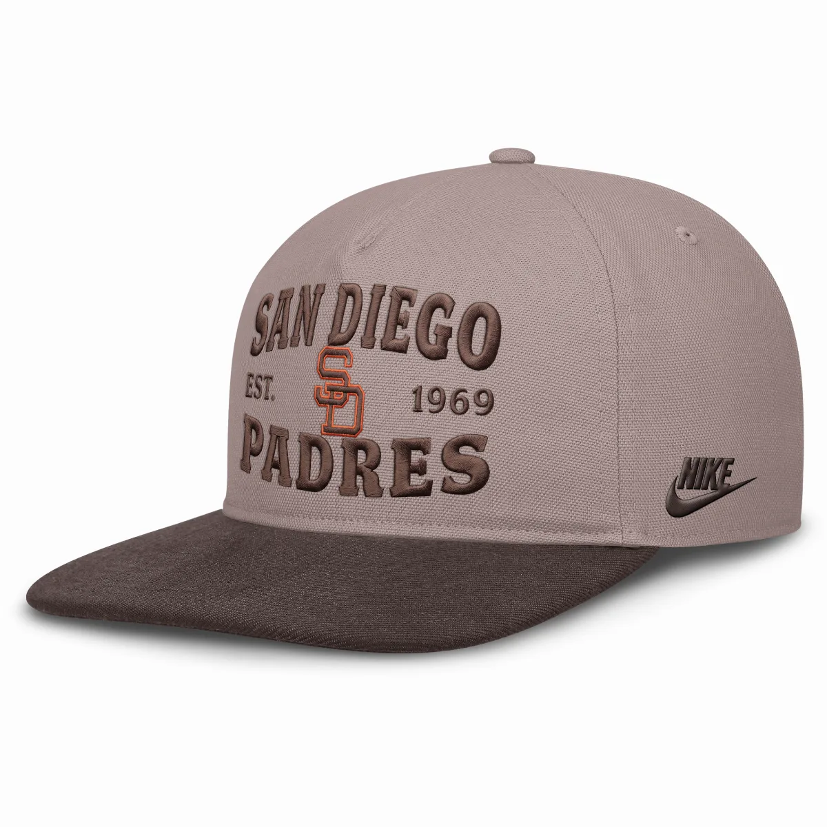San Diego Padres Cooperstown Pro MLB A-Frame Adjustable Hat by Nike