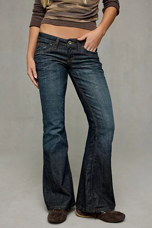 Miko Low-Rise Flare Jeans by BDG