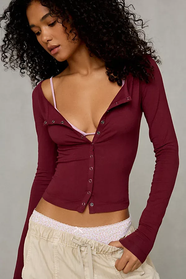 Bec Fitted Cardigan by Out From Under