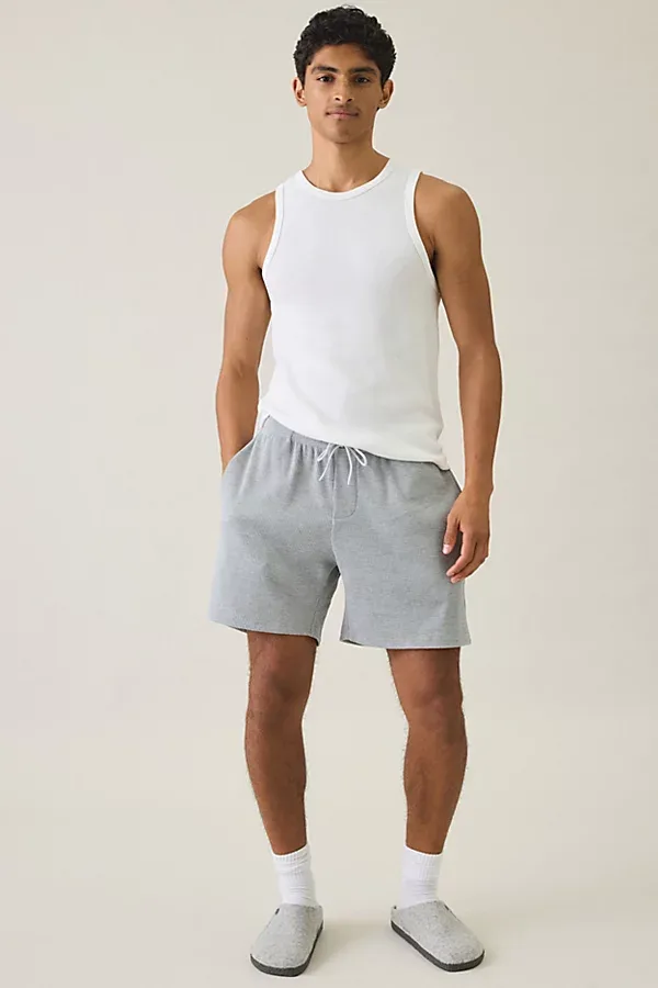 Standard Cloth Waffle Lounge Shorts by Standard Cloth