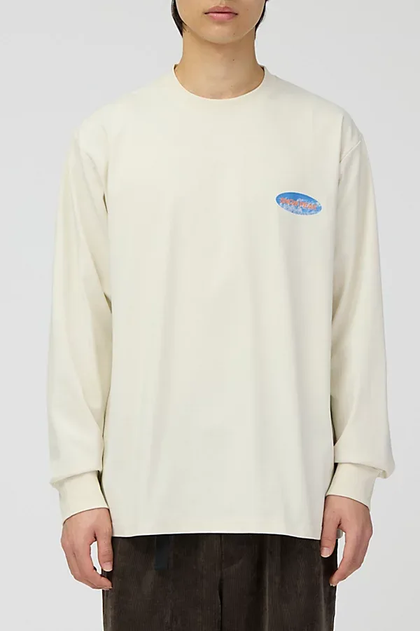 Campscape Graphic Long Sleeve Tee by Snow Peak