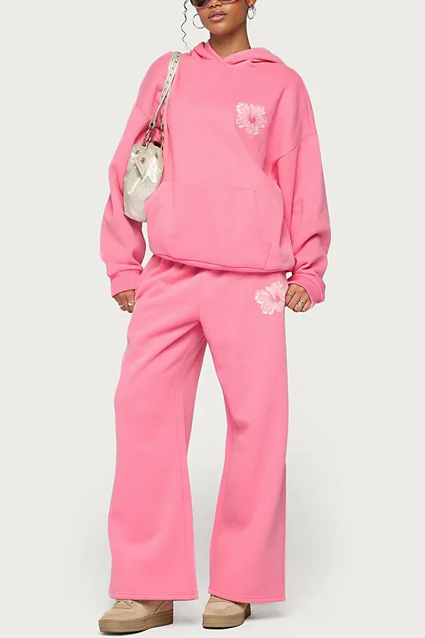Tropical Bloom Sweatpants by Edikted