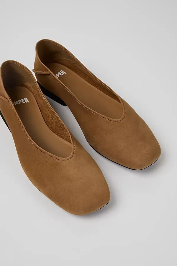 Casi Myra Nubuck Ballerinas Shoe by Camper