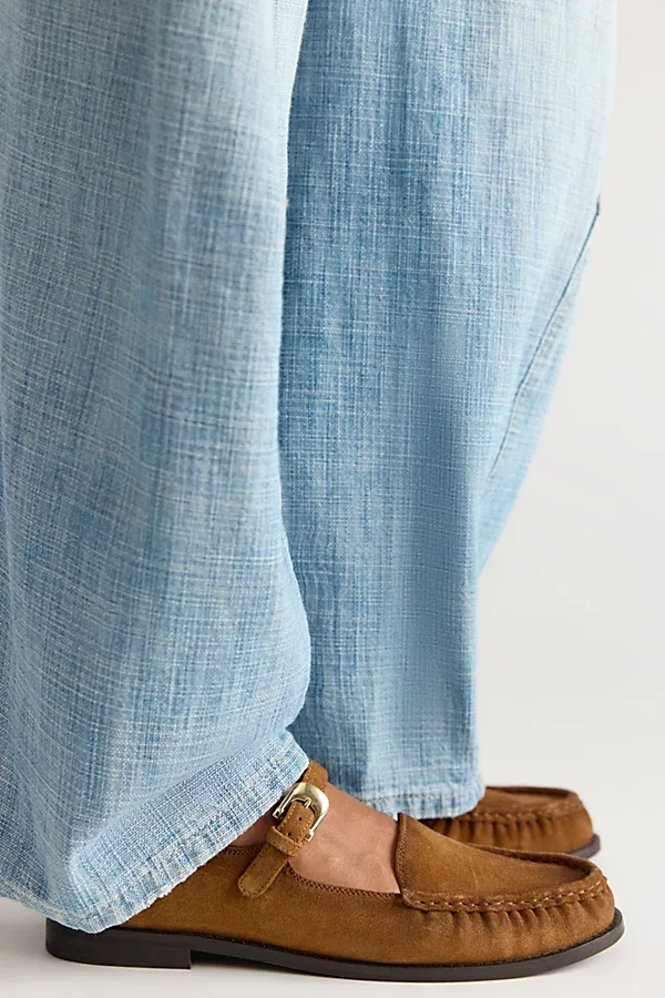 Penny Lane Loafers - Chocolate Suede (brushed) by Free People