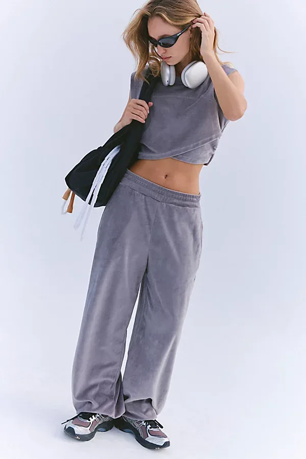 Crossover Velour Set