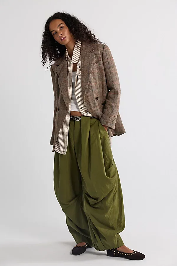 Bring Forth Pleated Trousers by Free People