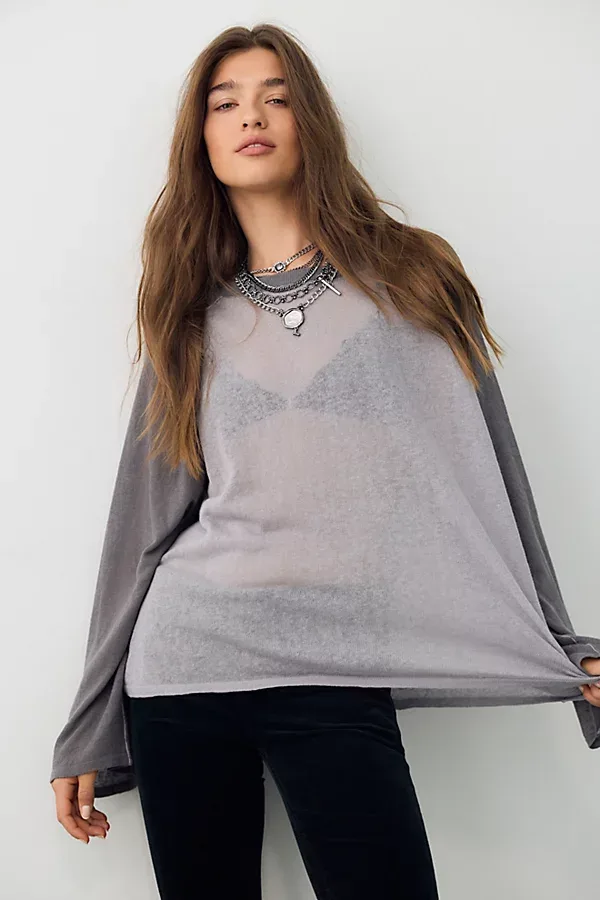 We the Free Go Team Fine Gauge Sweater by Free People