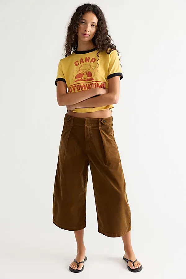 Citizens of Humanity Cocoon Corduroy Culottes by Citizens of Humanity