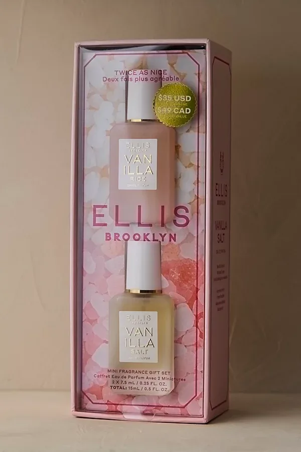 Ellis Brooklyn TWICE as NICE Vanilla Mini Perfume Duo by Ellis Brooklyn