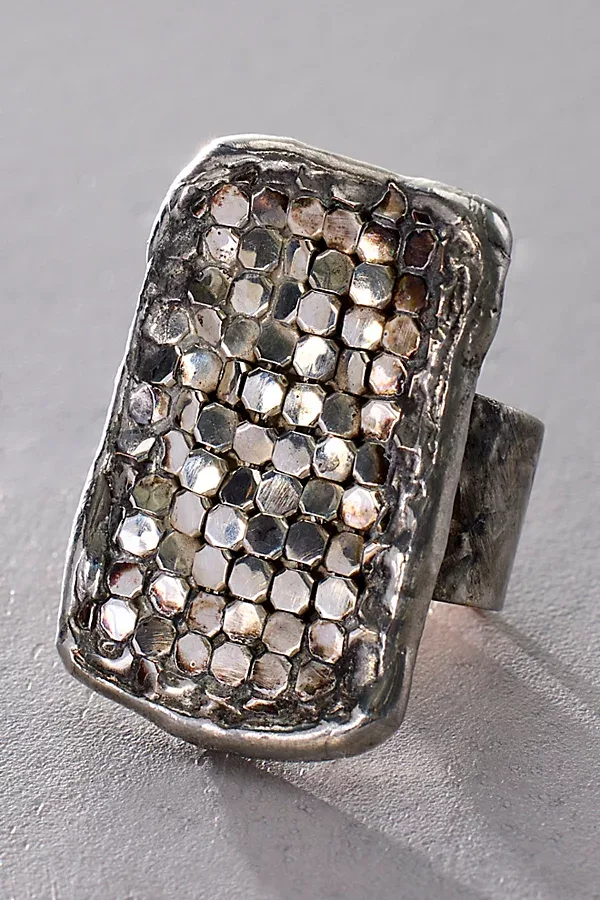 Mikal Winn Chainmail Ring by Mikal Winn