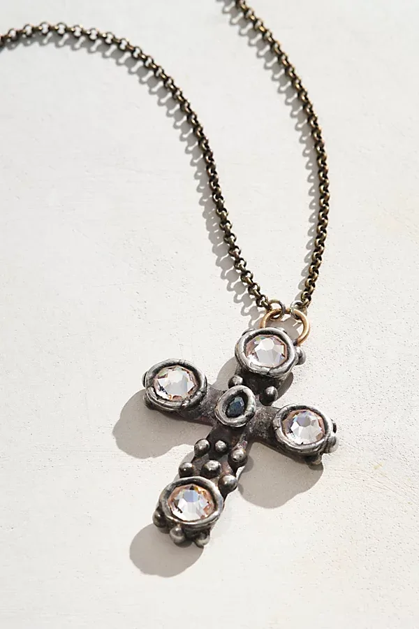 Mikal Winn Cross Necklace by Mikal Winn