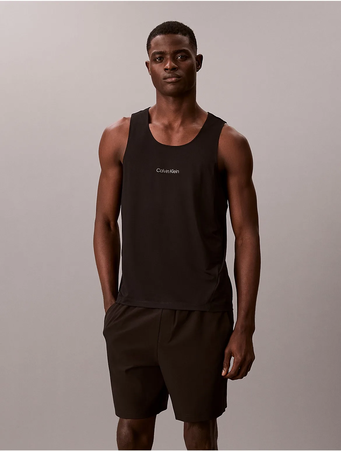 Icon Sport Mesh Tank Top by Calvin Klein