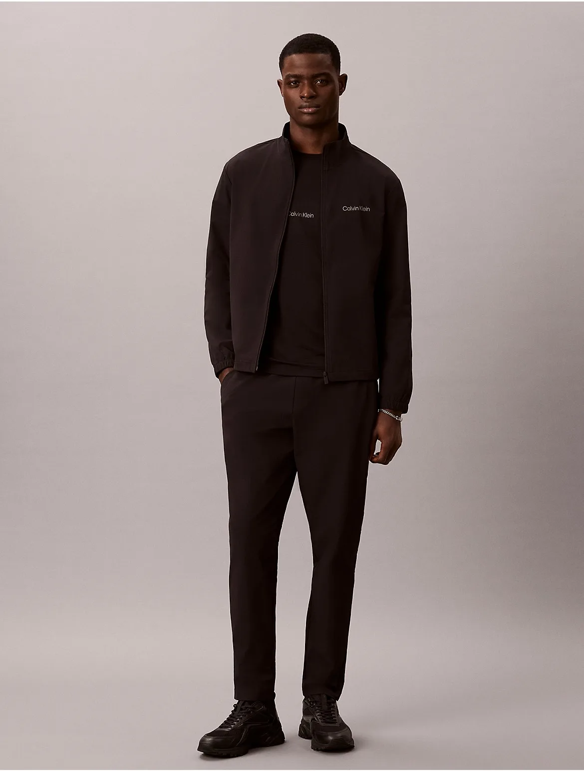 Icon Sport Mesh Long Sleeve Tee by Calvin Klein