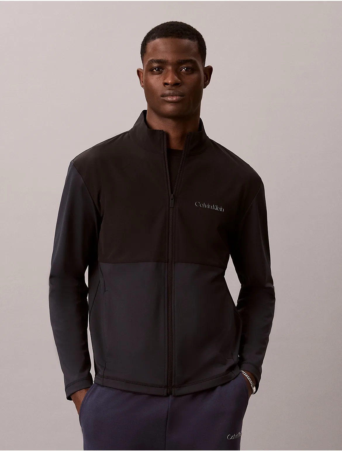 CK Sport Jersey Zip Jacket by Calvin Klein