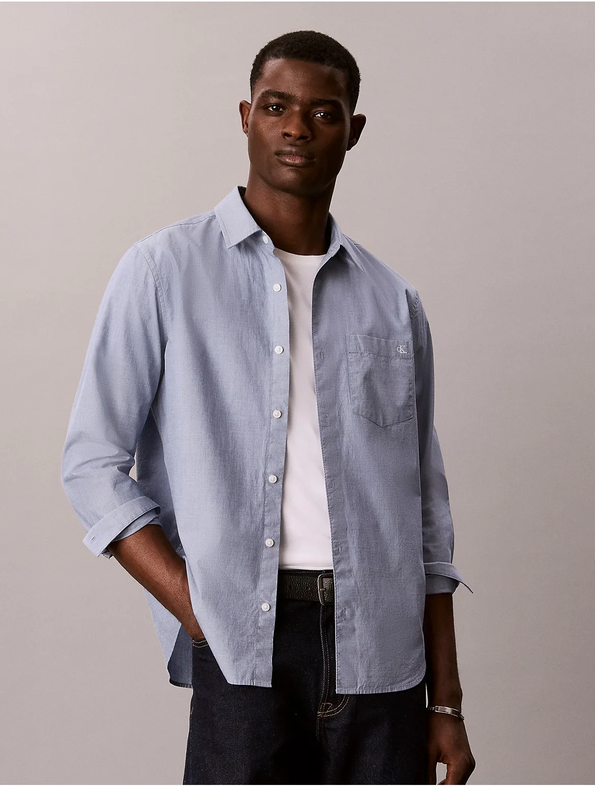 End-On-End Washed Classic Shirt