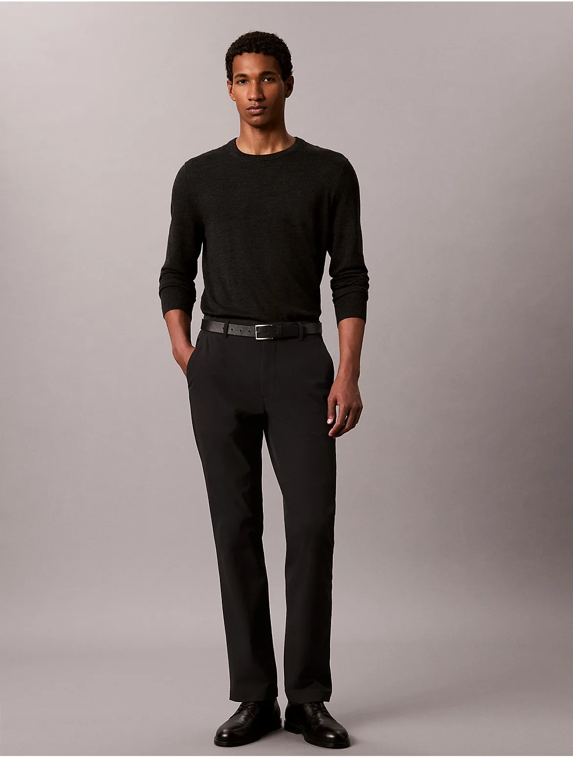 Tech Straight Trousers by Calvin Klein