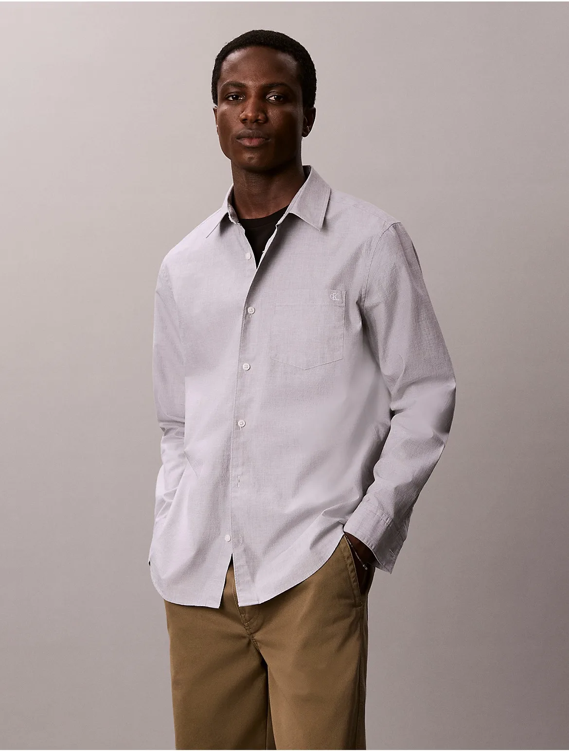 End-On-End Washed Classic Shirt