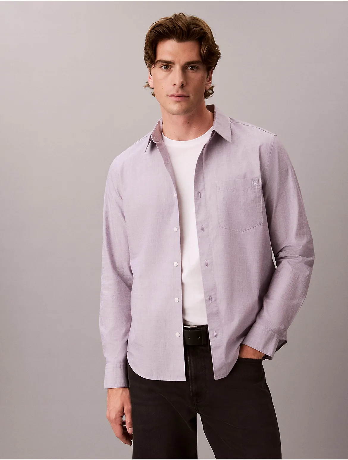 End-On-End Washed Classic Shirt