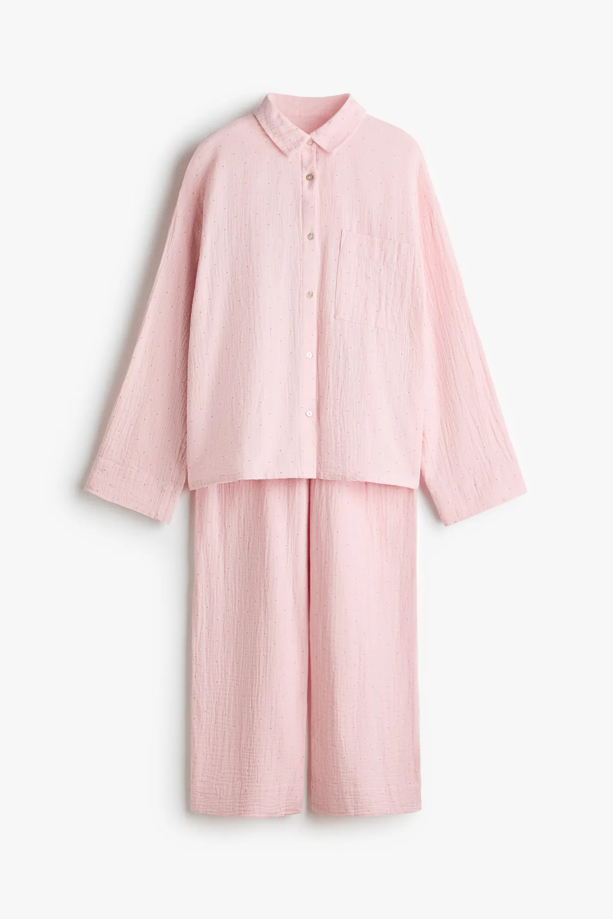 Cotton Muslin Pajamas by H&M