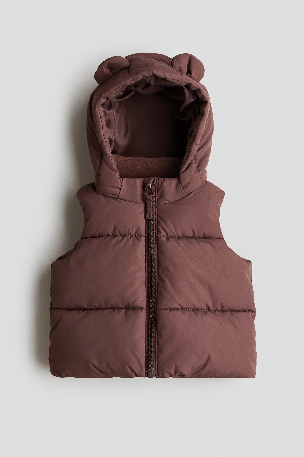 Hooded Puffer Vest by H&M