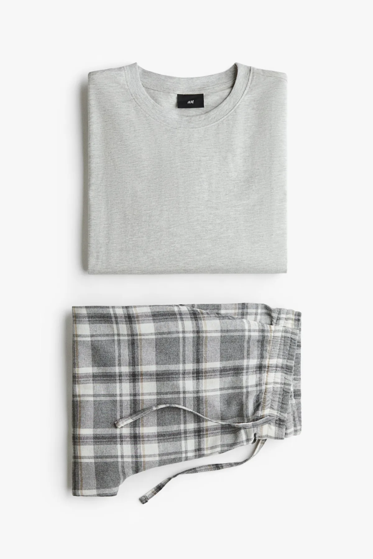 Cotton Pajama Shirt and Pants by H&M