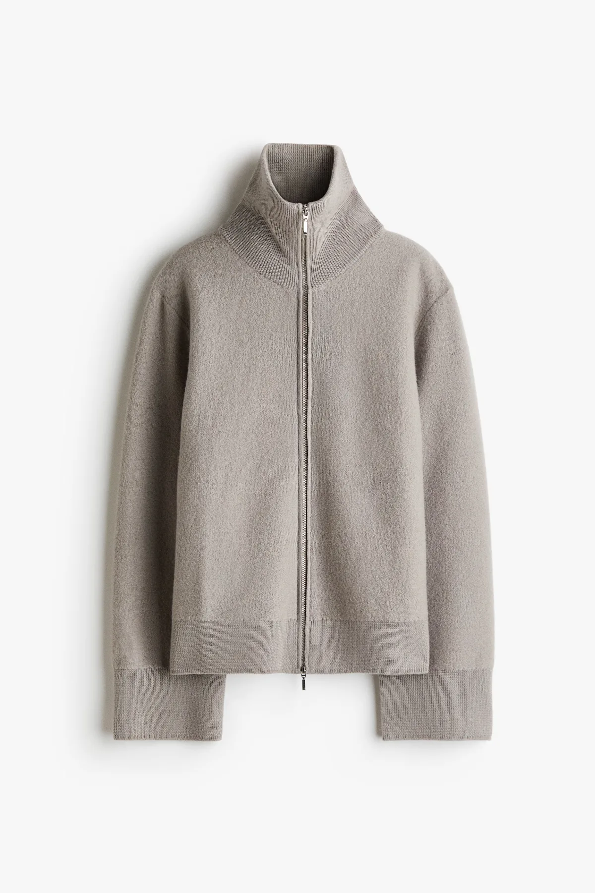 Wool Cardigan with Zipper by H&M