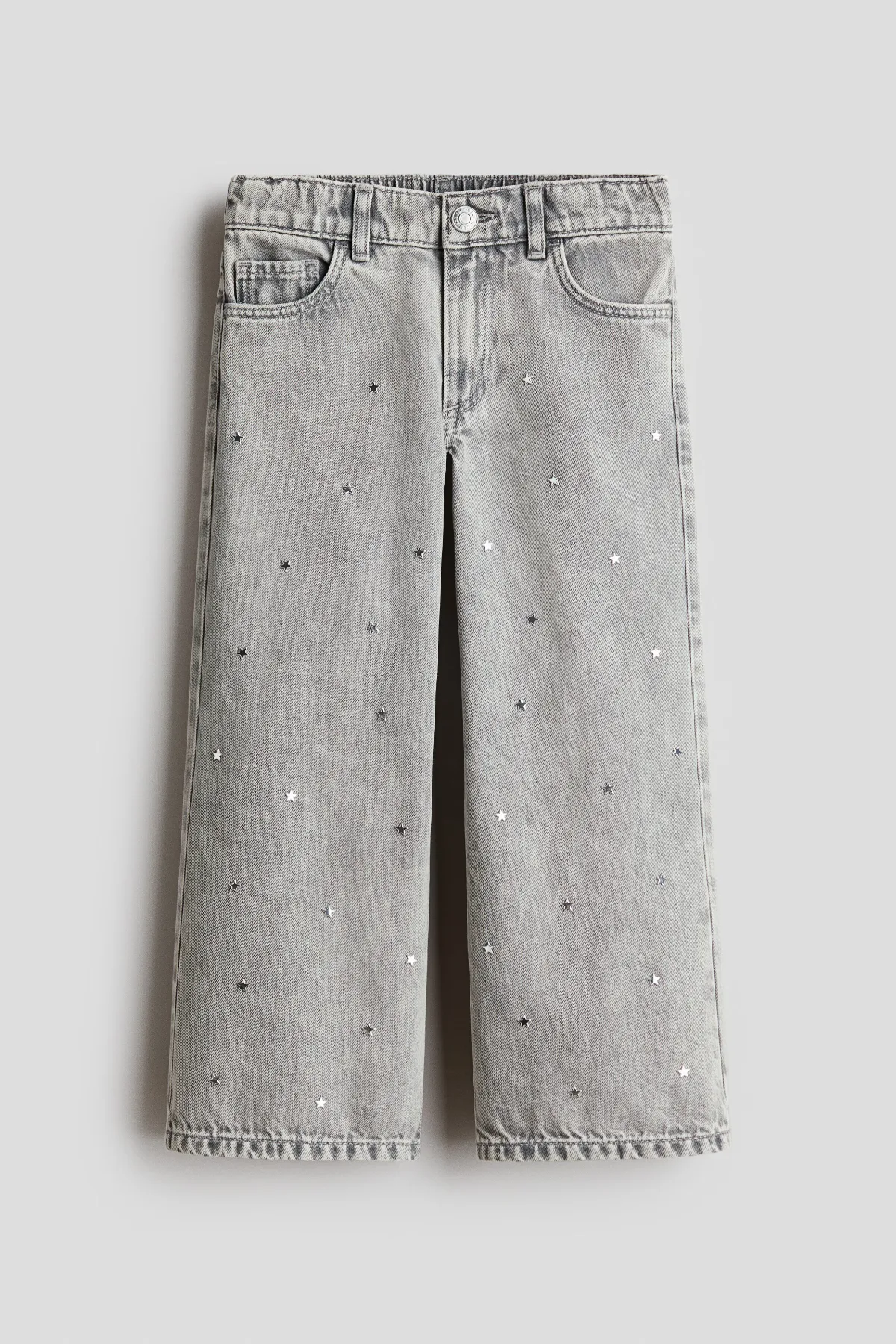 Wide-Leg Jeans with Motif by H&M
