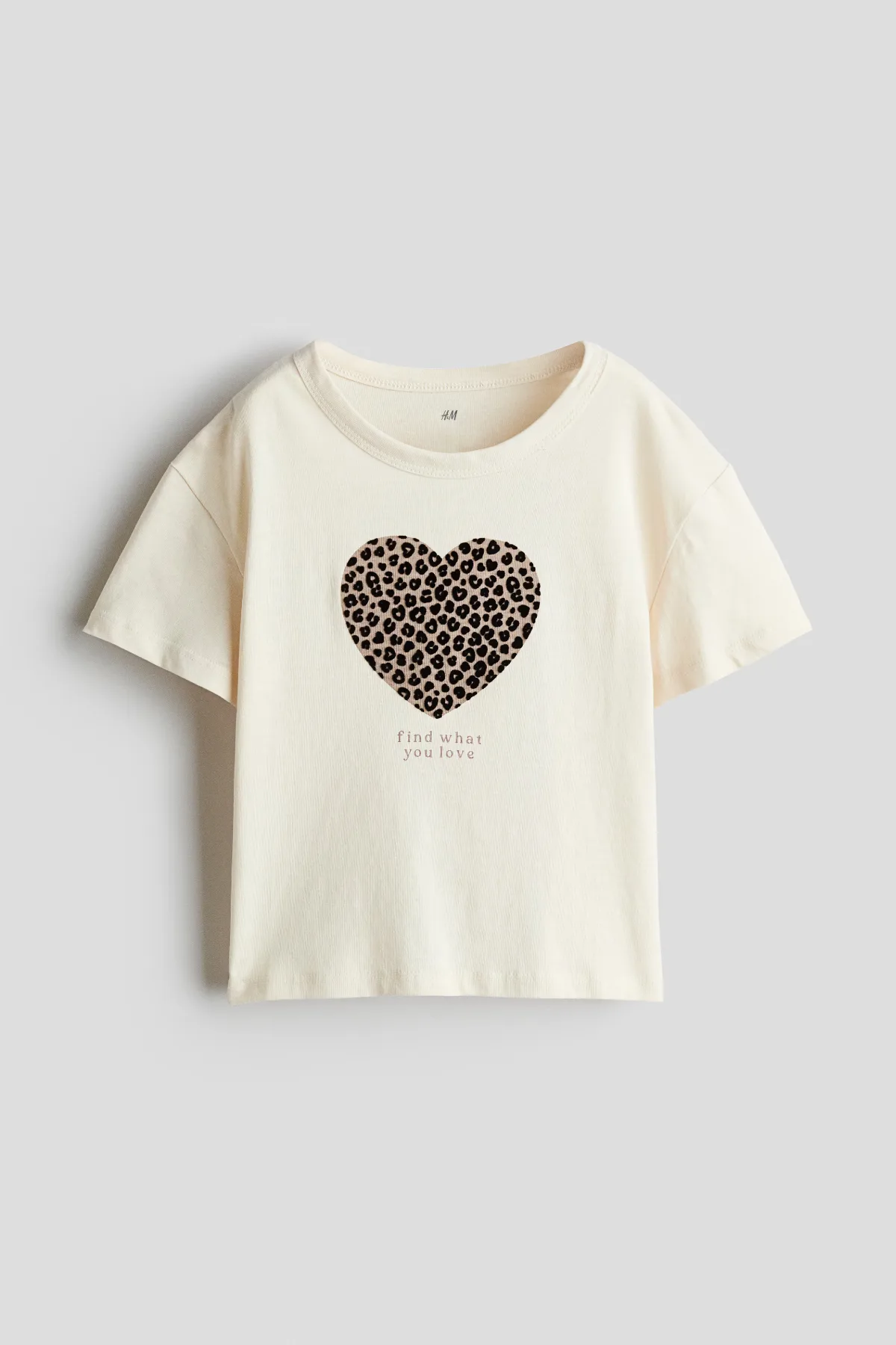 Printed Cotton T-Shirt by H&M
