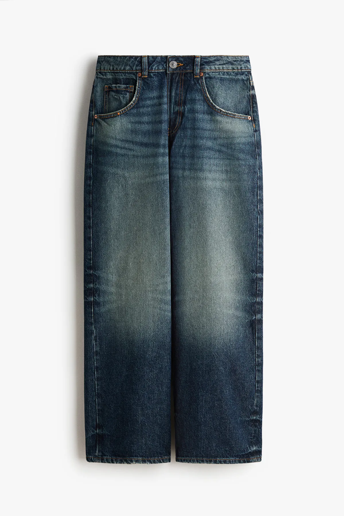 Baggy Low-Waist Jeans by H&M