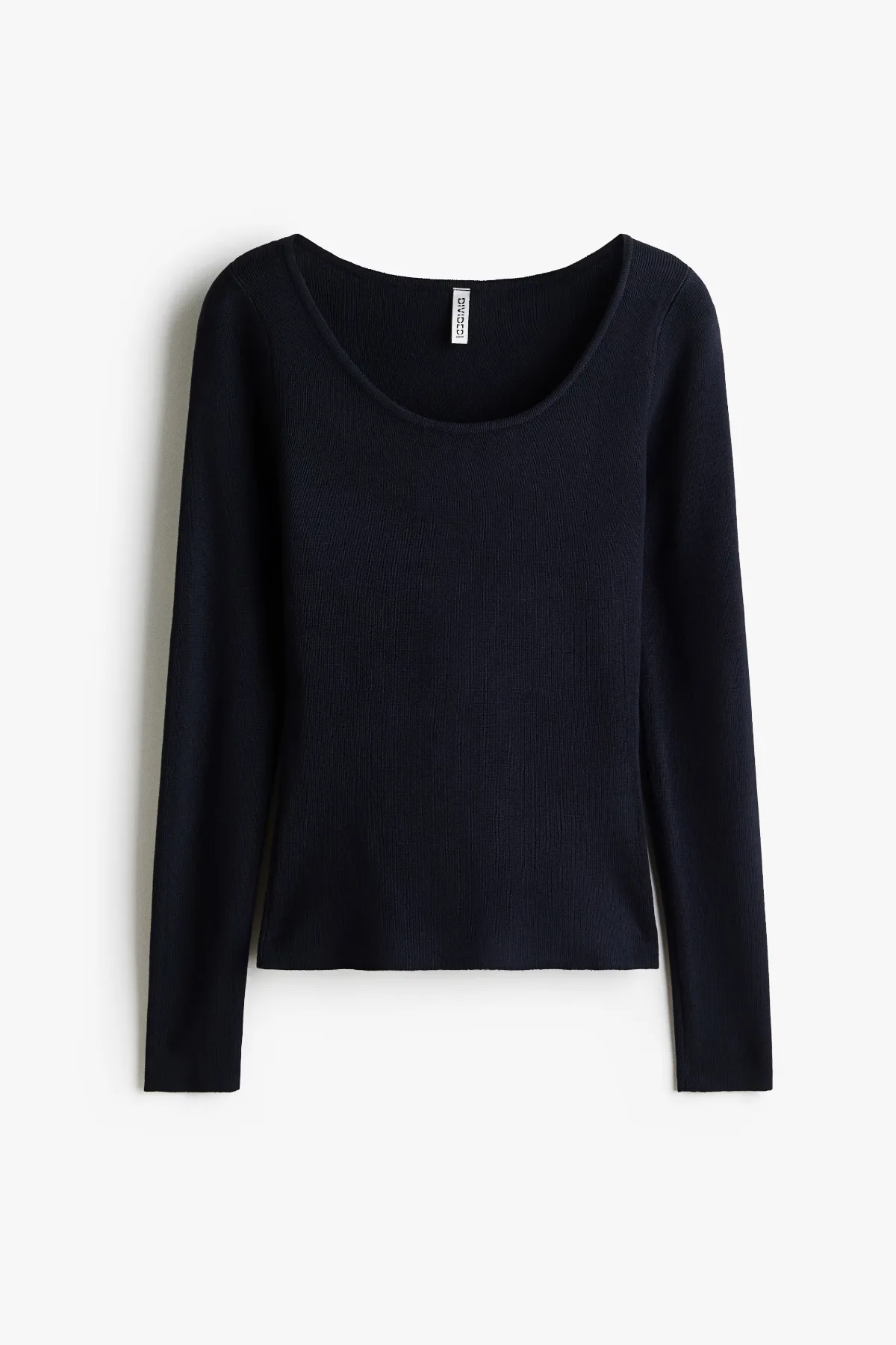 Knit Scoop-Neck Top by H&M