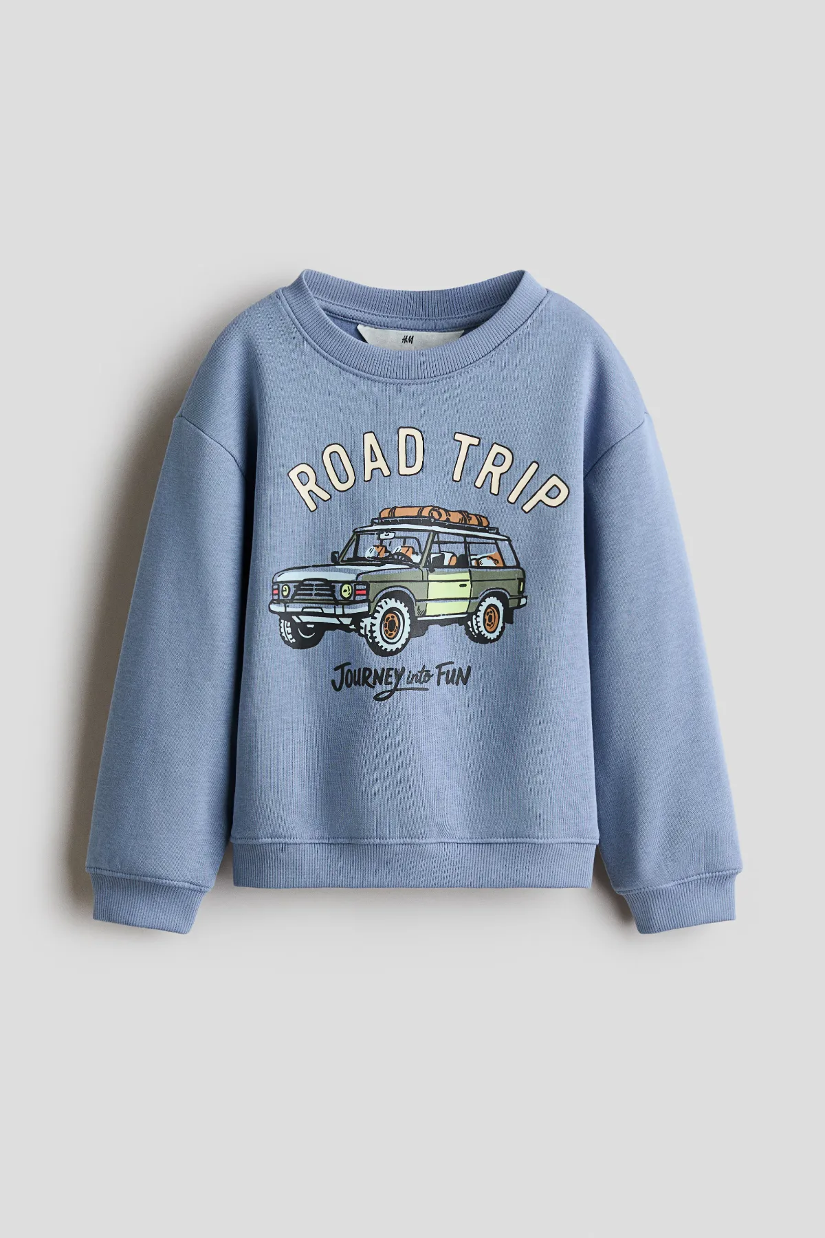 Printed Brushed-Inside Sweatshirt by H&M