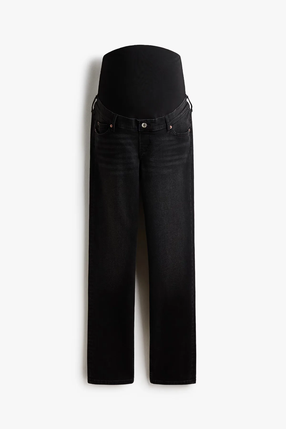 MAMA Slim Straight High Waist Jeans by H&M