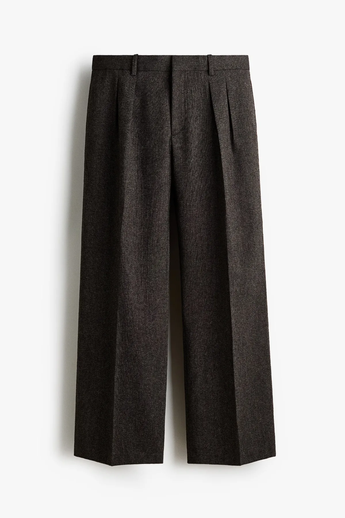 Loose-Fit Wool-Blend Pants by H&M