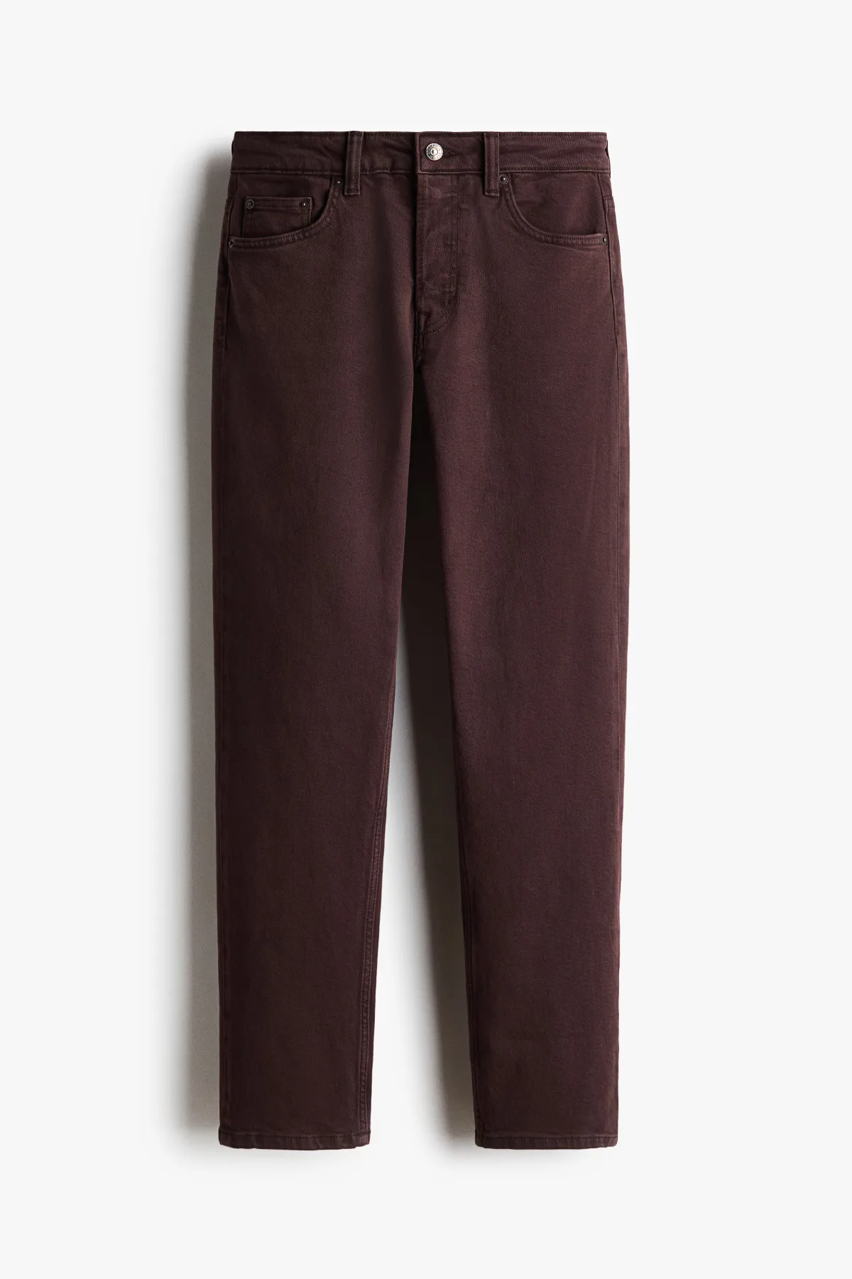 Straight Regular Waist Jeans by H&M
