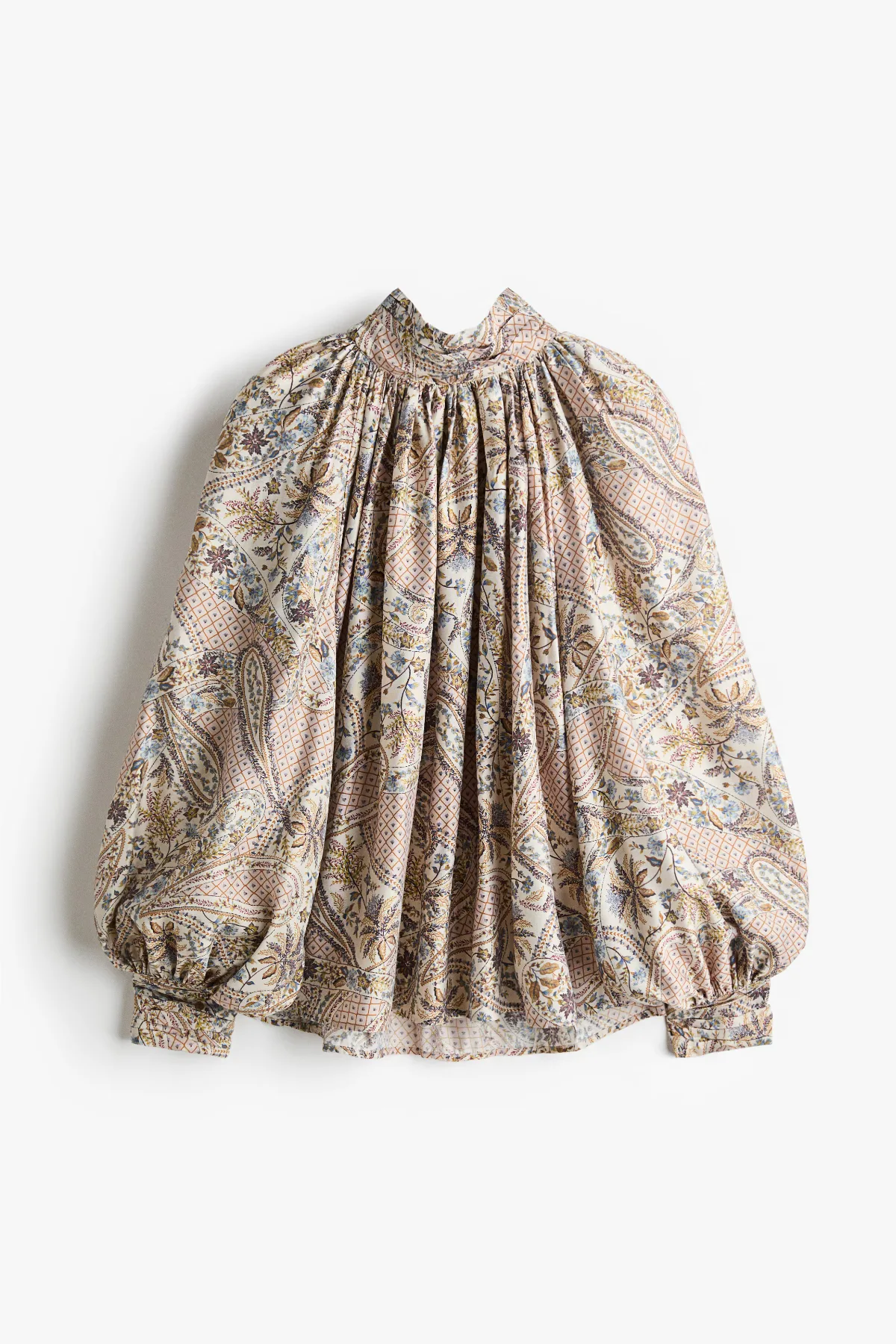 Balloon-Sleeved Blouse by H&M