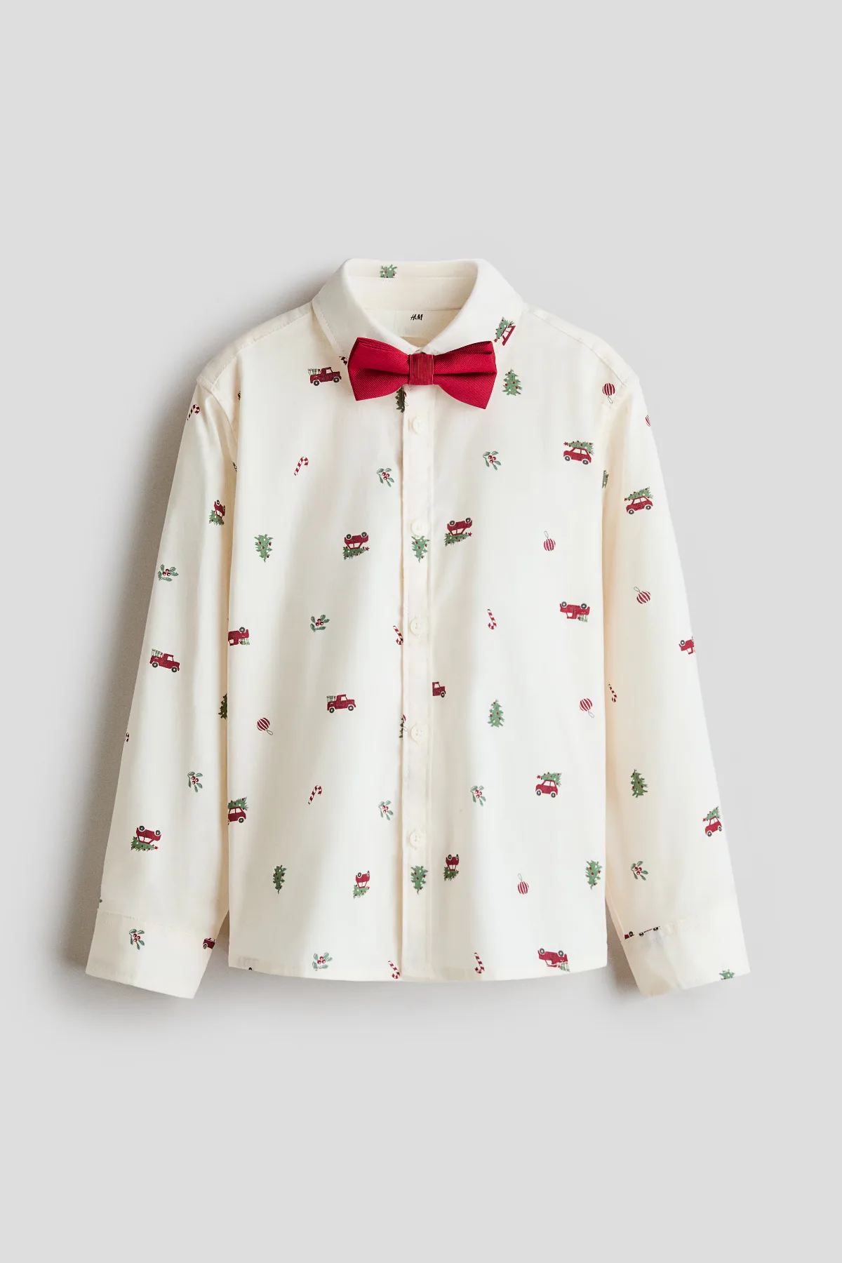 2-Piece Shirt and Bow Tie Set by H&M