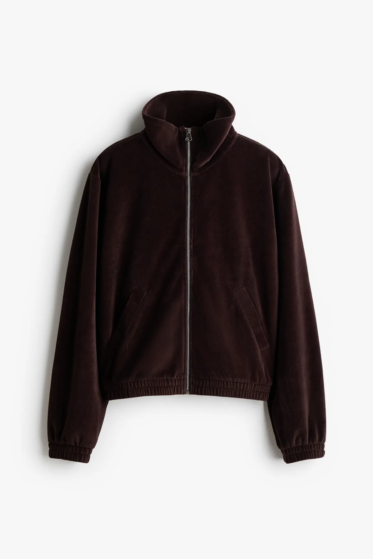 Velour Track Jacket by H&M