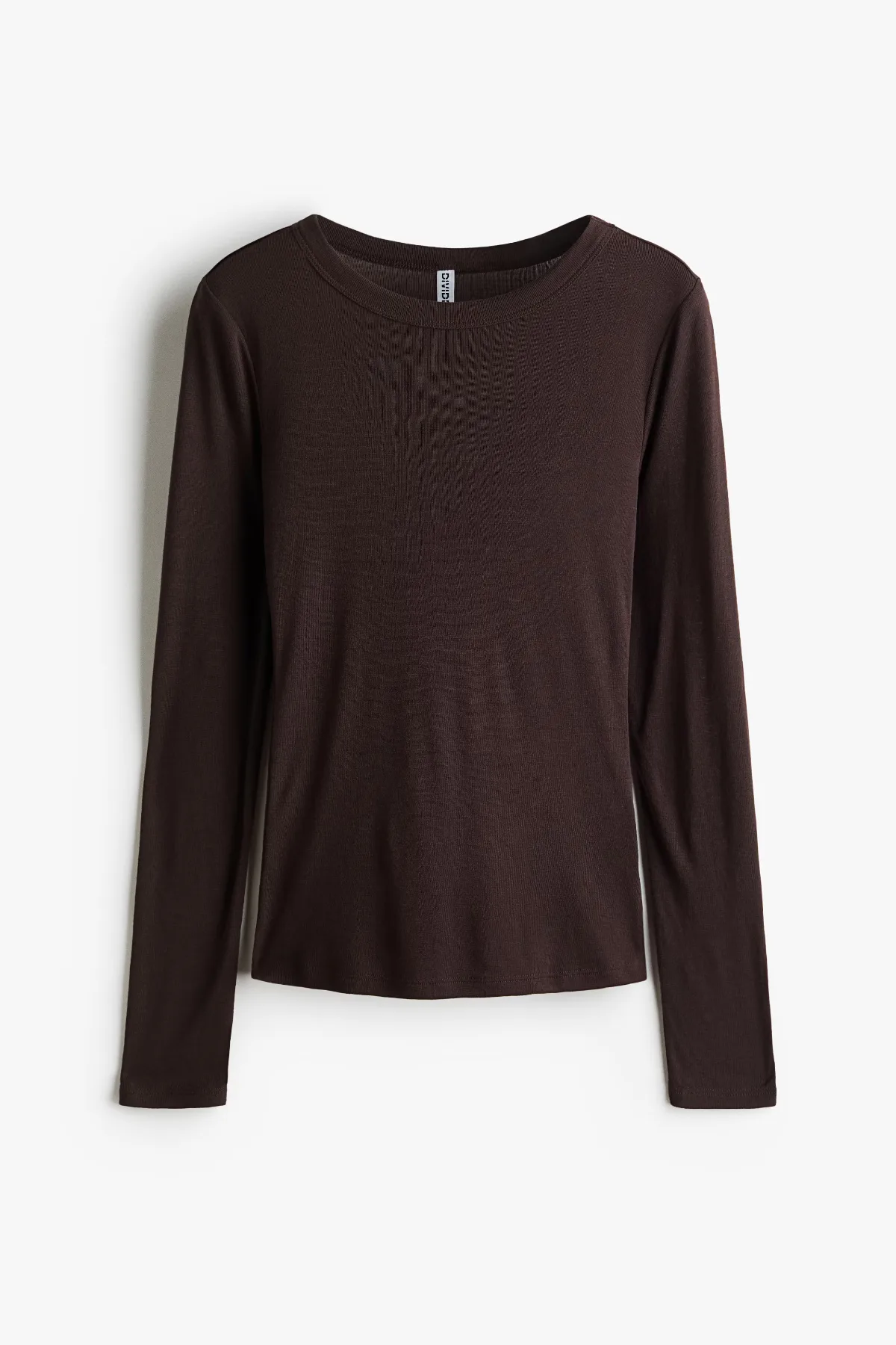 Fitted Long-Sleeved Top by H&M