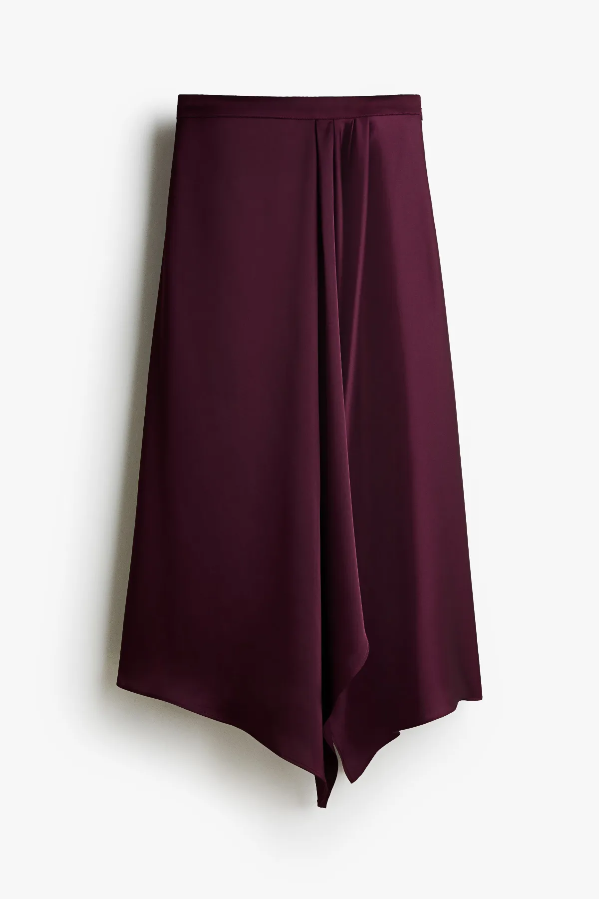 Satin Handkerchief Skirt by H&M