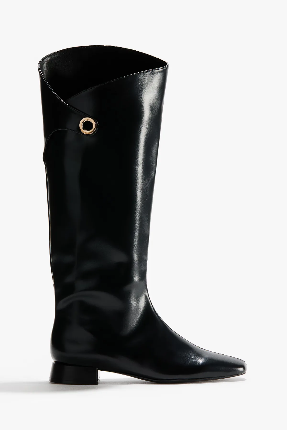 Metal-Detail Knee-High Boots by H&M